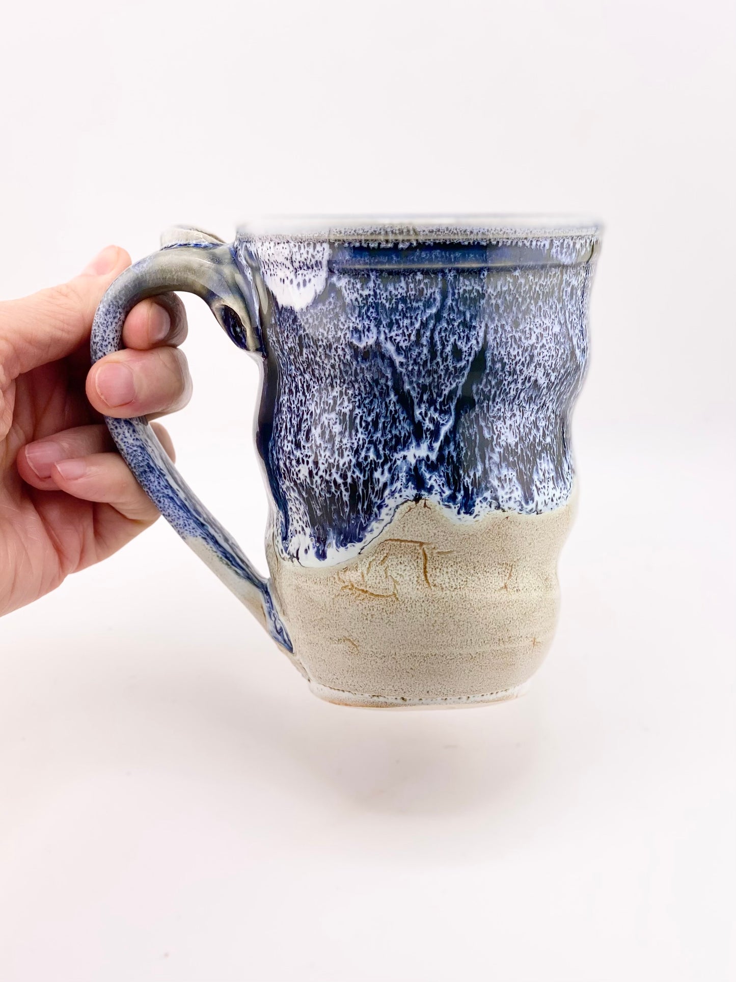 Black and White Granite Mug, 14oz no.22