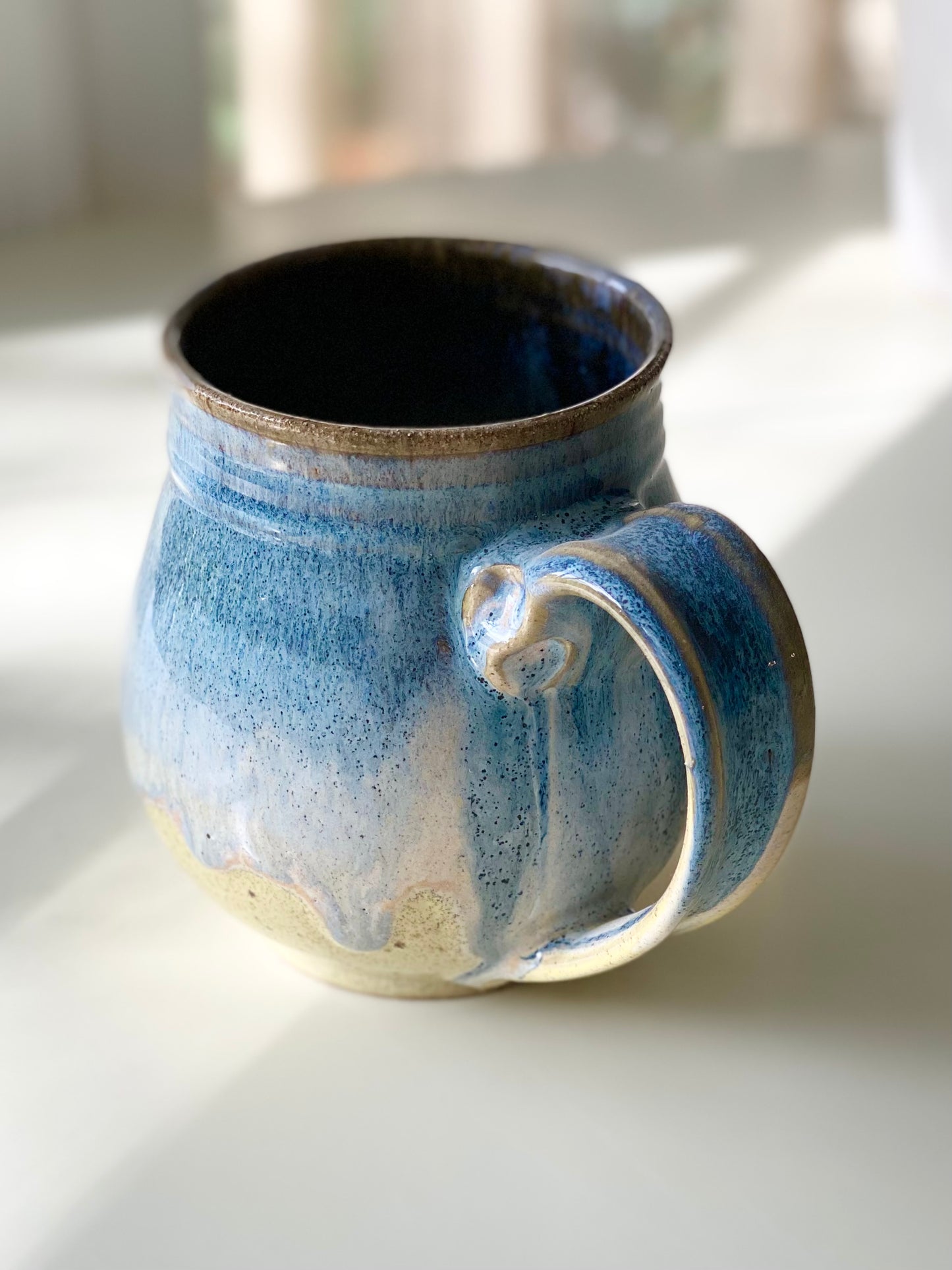 Blueberry Cream and Oatmeal Mug, 18oz, no.60