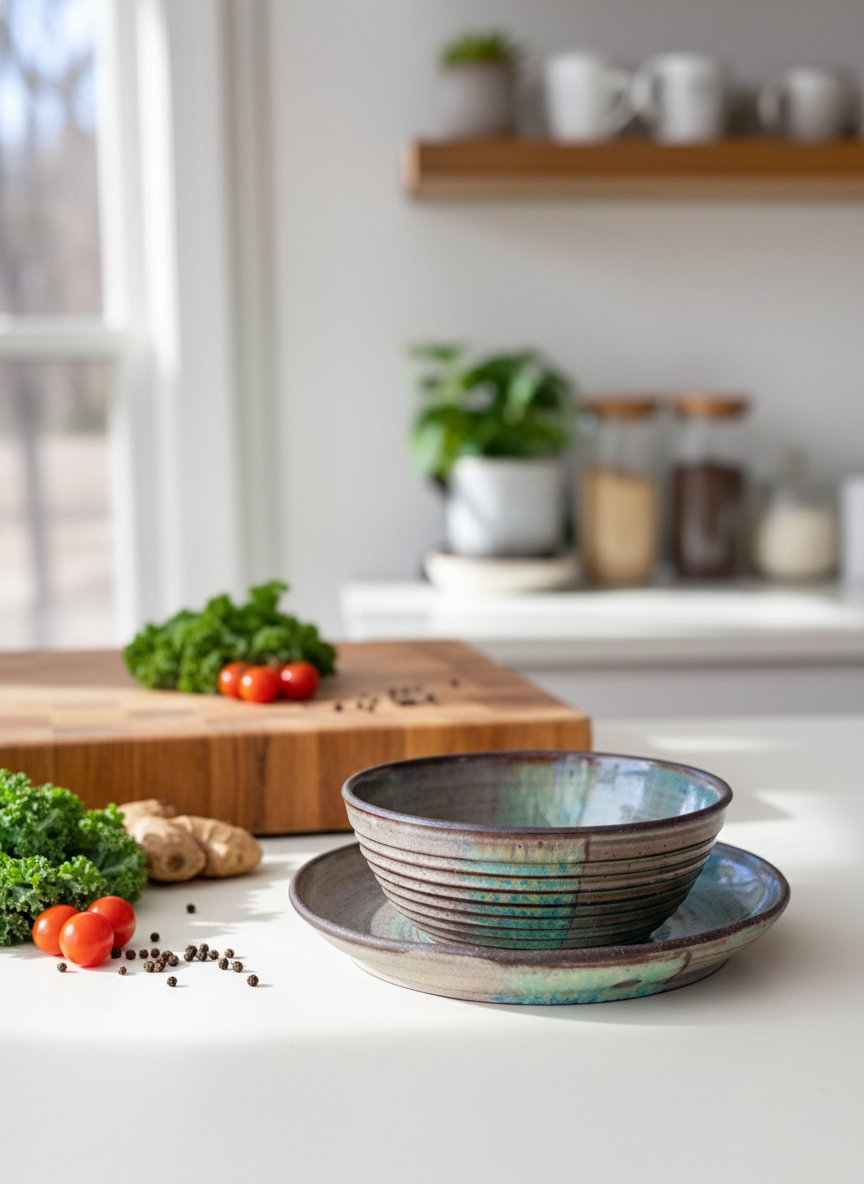 Lunch Set | Soup and Sandwich | Bowl and Plate, no.57