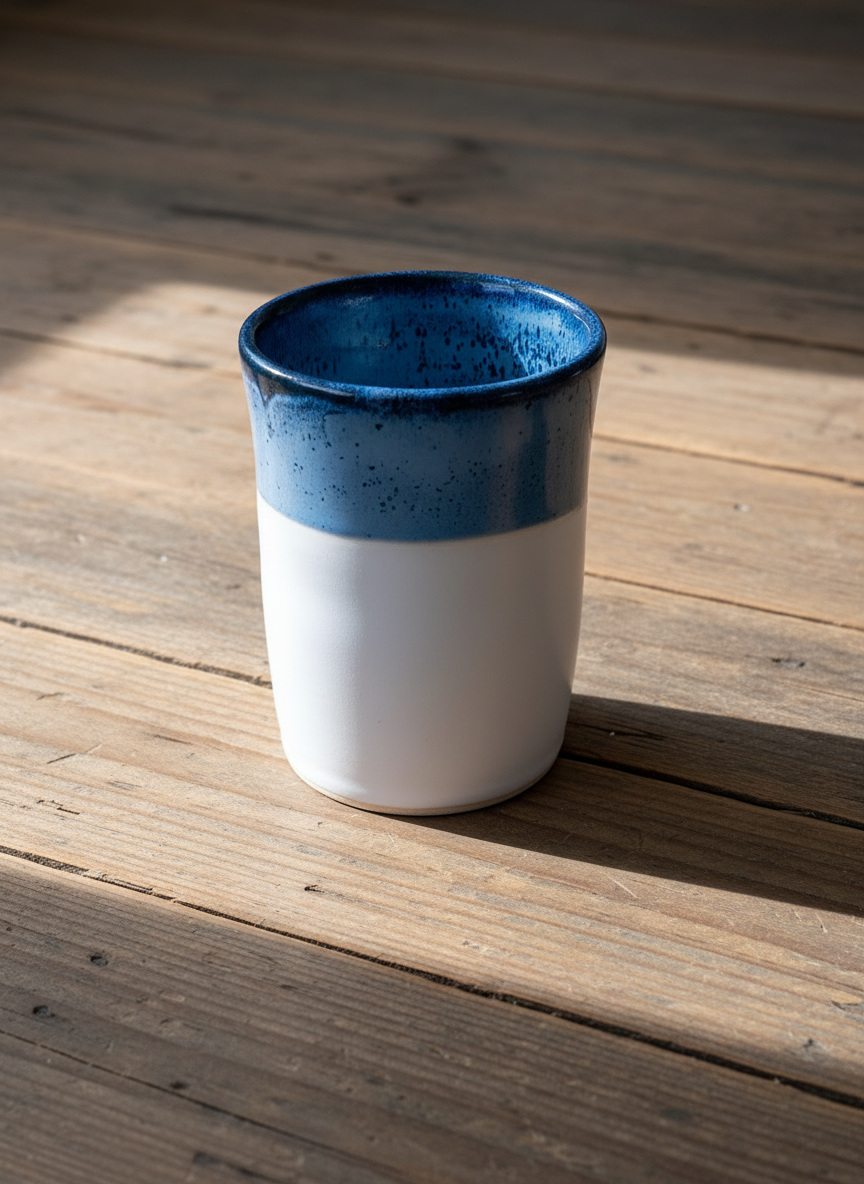 Black and White Tumbler, 8oz no.51