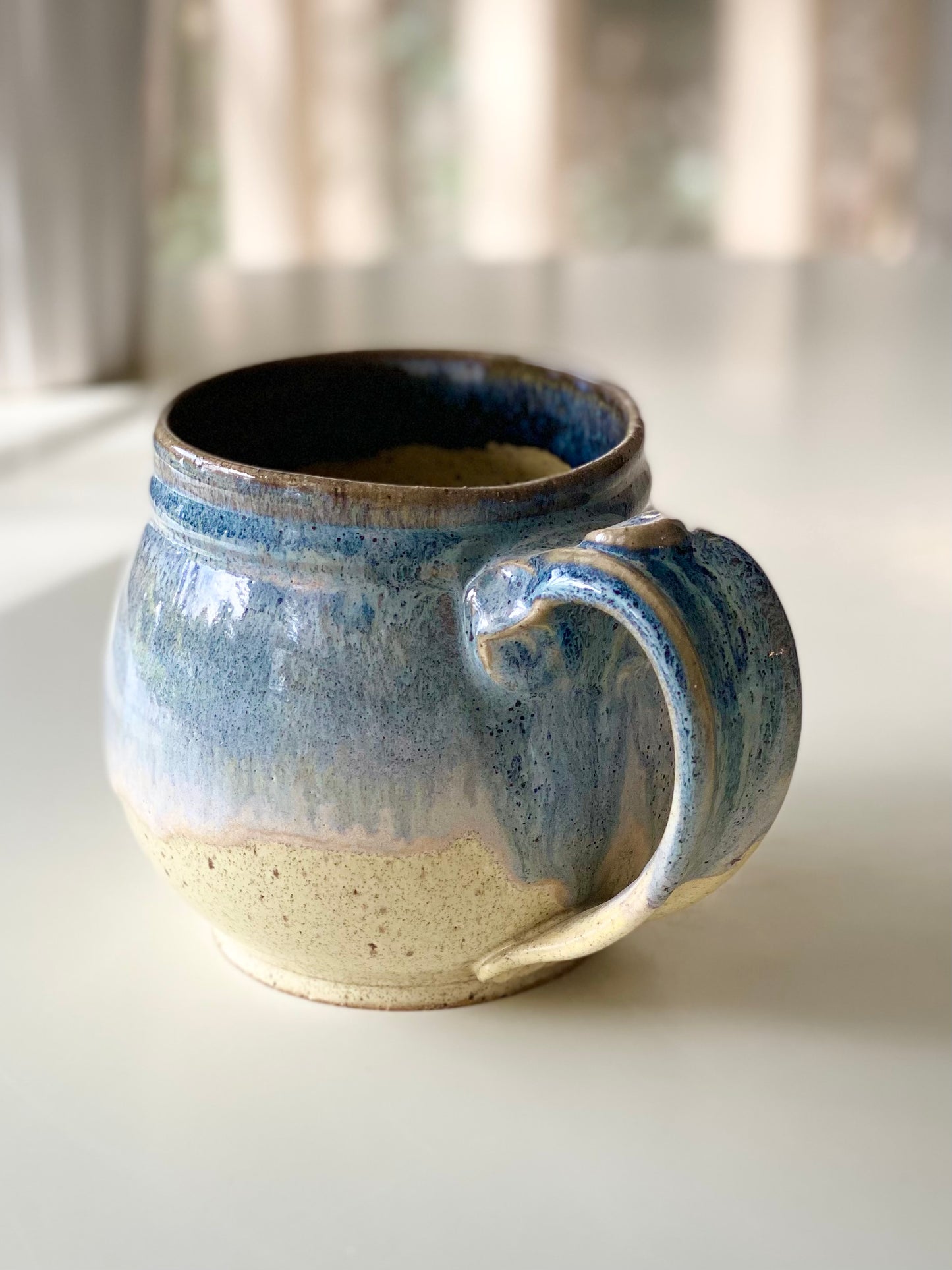 Blueberry Cream and Oatmeal Mug, 16oz, no.62