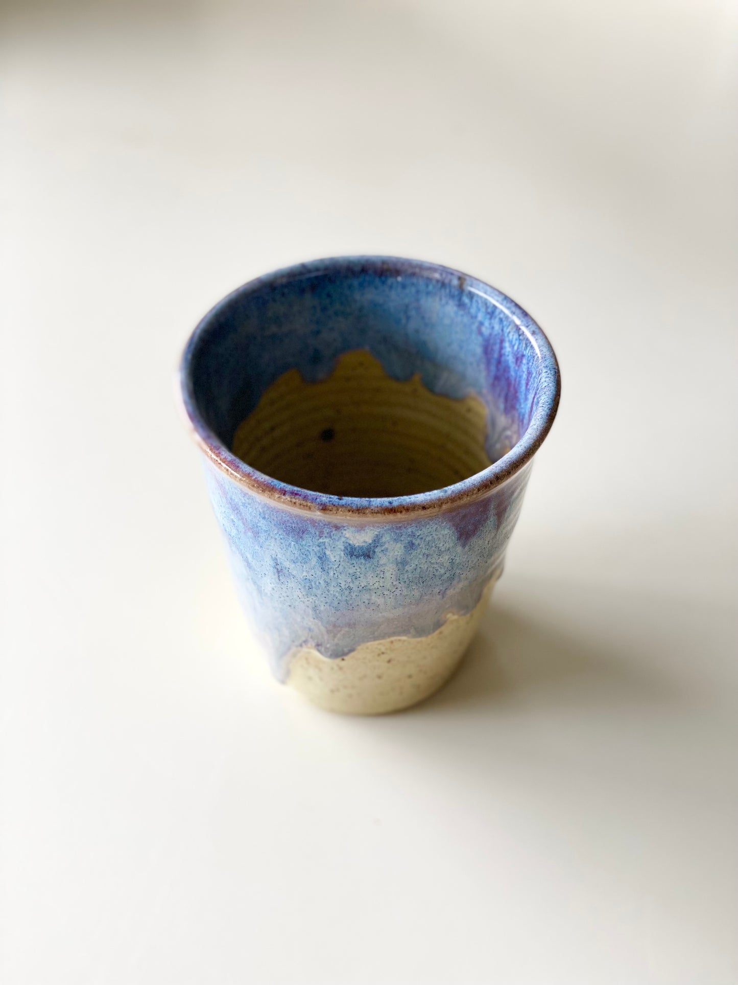 Lavender Vanilla Drip Tumbler, 10oz, no.66