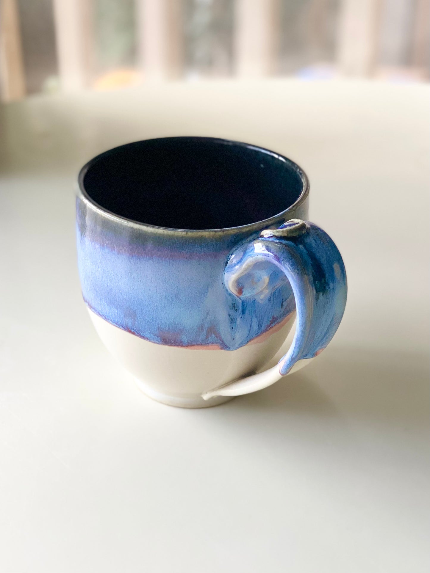 Blue and White Mug, 20oz, no.30