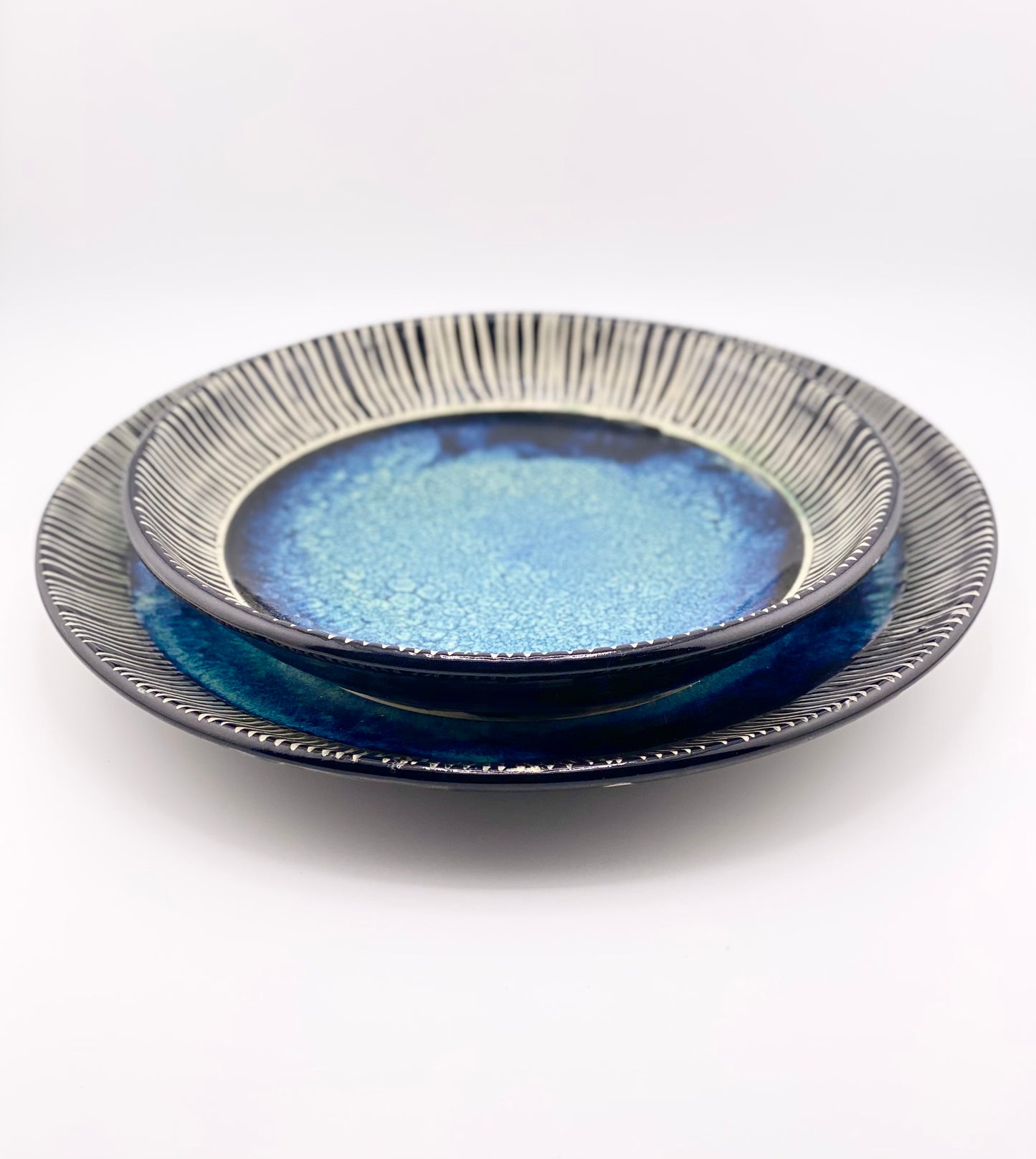 Serving Plate Set, 9.25” and 7.25”, no.51