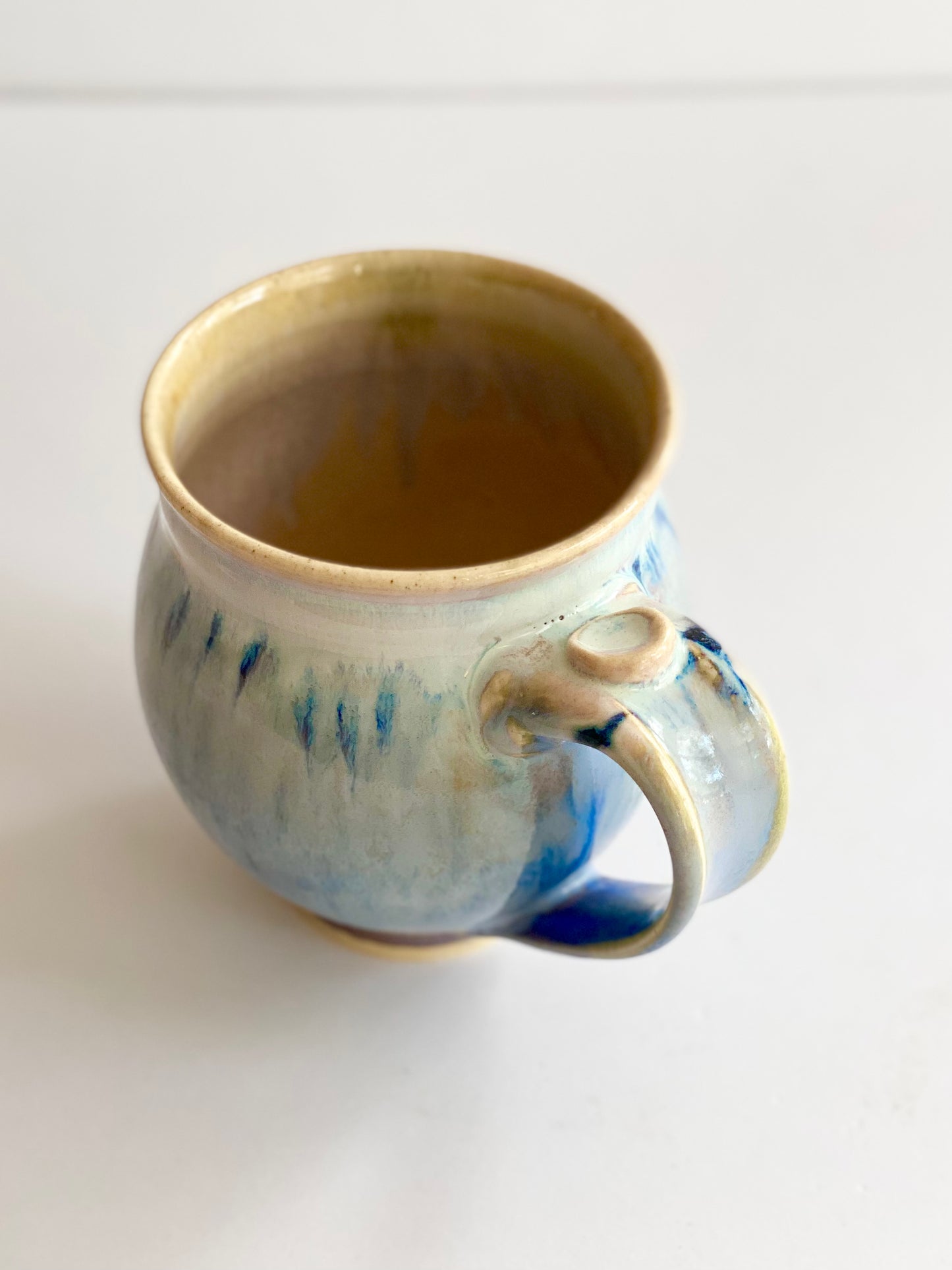 Wispy Blue and Lavender Mug 20oz, no.8