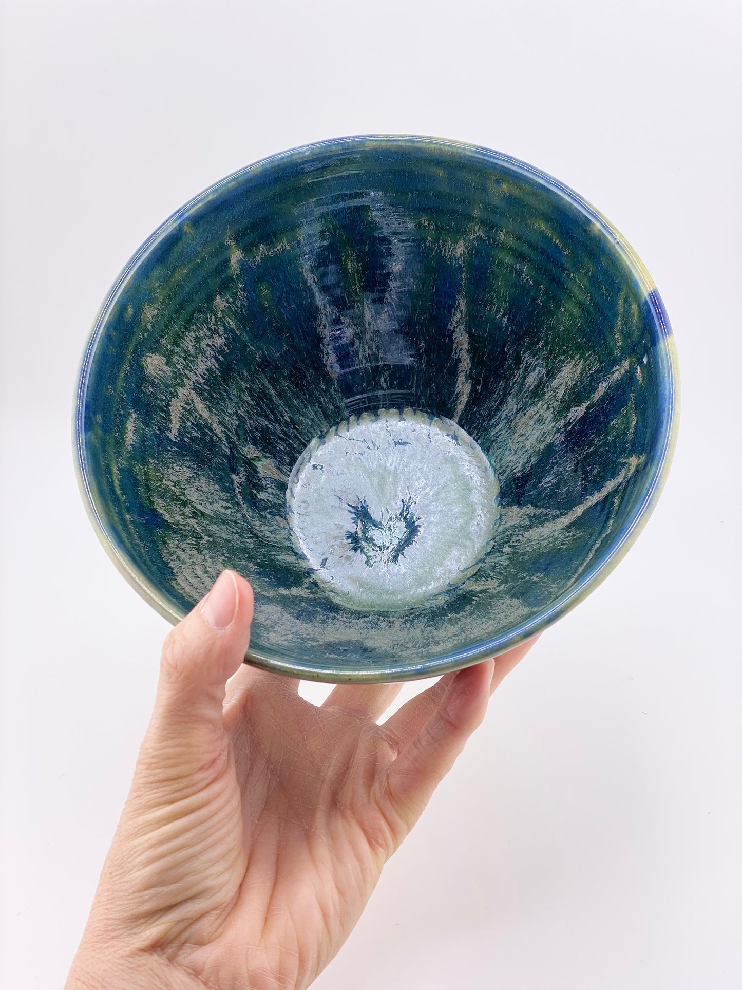 Ramen Bowl 6.5”w x 3.5”ht (second due to glaze drips that were ground off, normally $50)