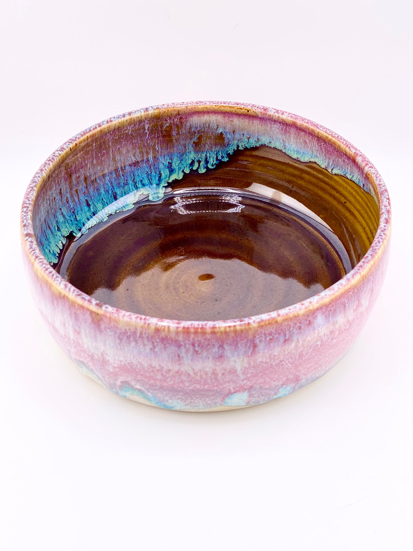 Cherry Blossom Bowl, 6.75”w x 2.5” ht , no. 57