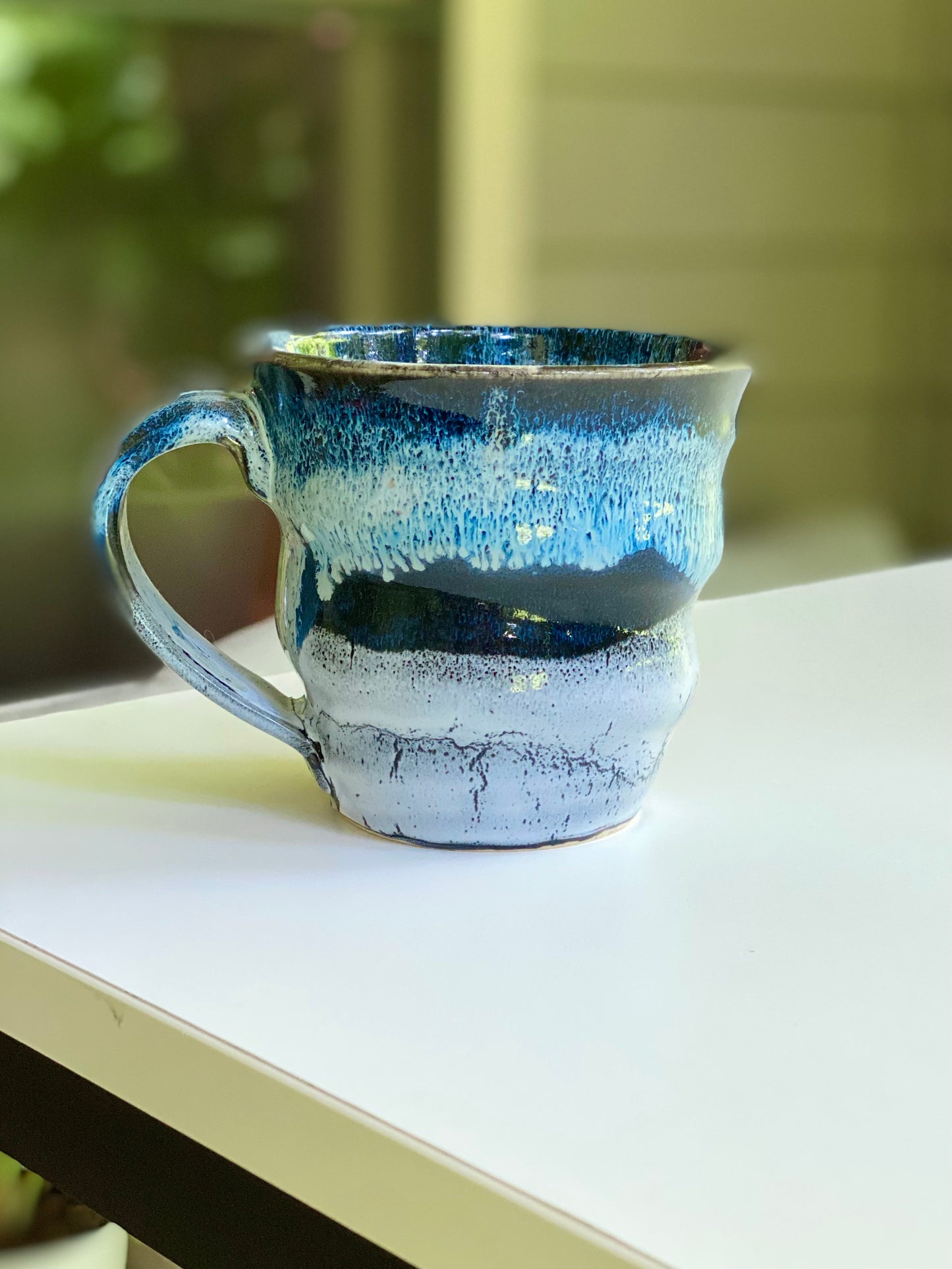 Black and White Granite Mug, 16oz no.23