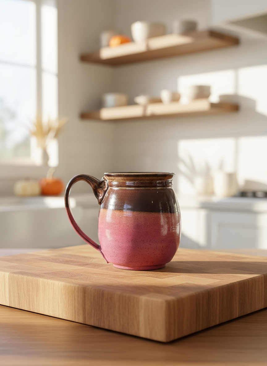 Chocolate Raspberry Mug, 15oz, no.9