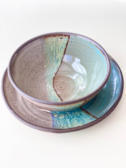 Lunch Set | Soup and Sandwich | Bowl and Plate, no.57