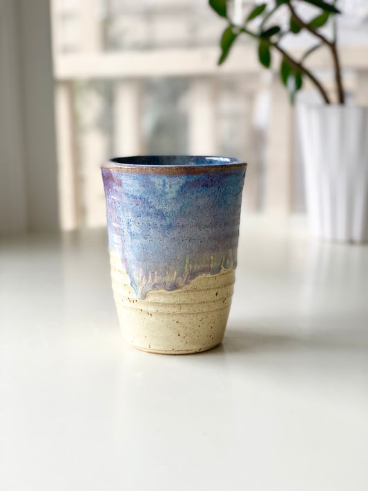 Lavender Vanilla Drip Tumbler, 10oz, no.68