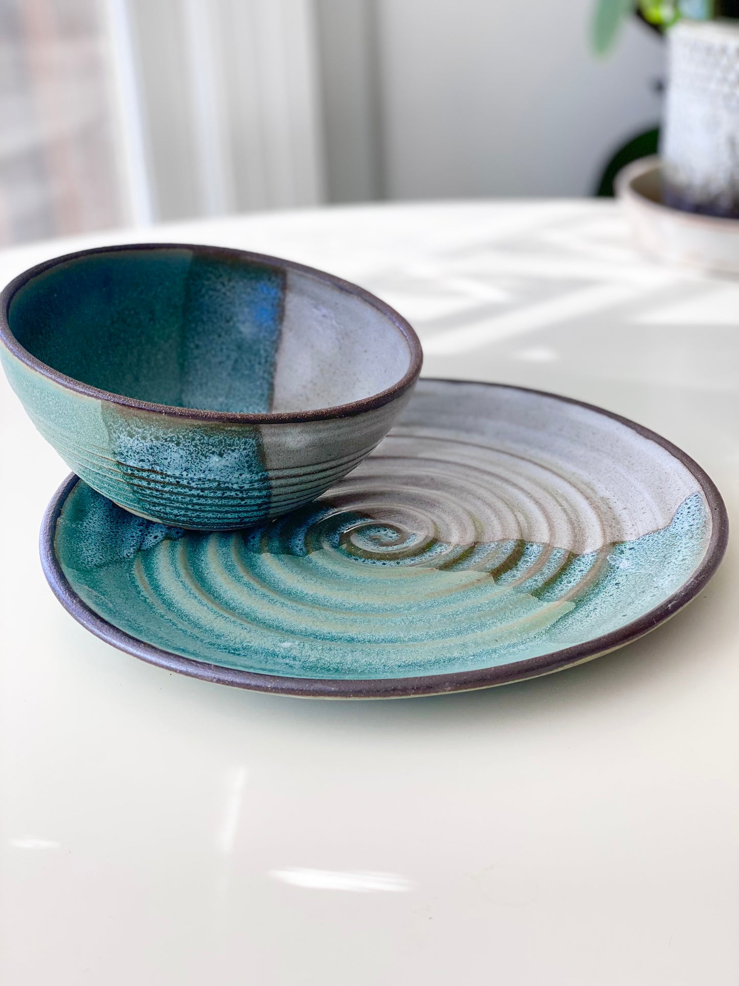 Lunch Set | Soup and Sandwich | Bowl and Plate, no.58