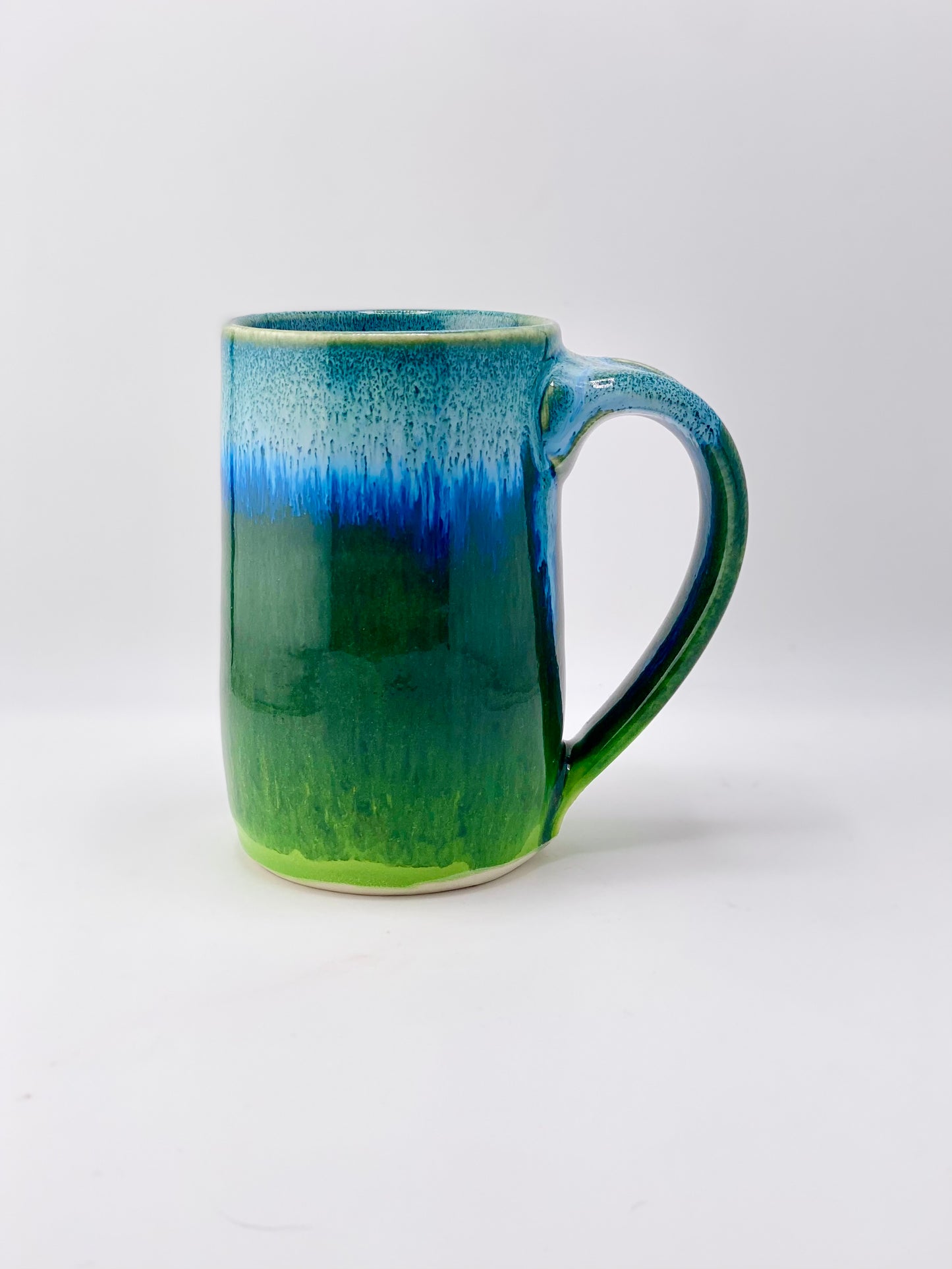 Blue and Green Mug, 12oz no.13
