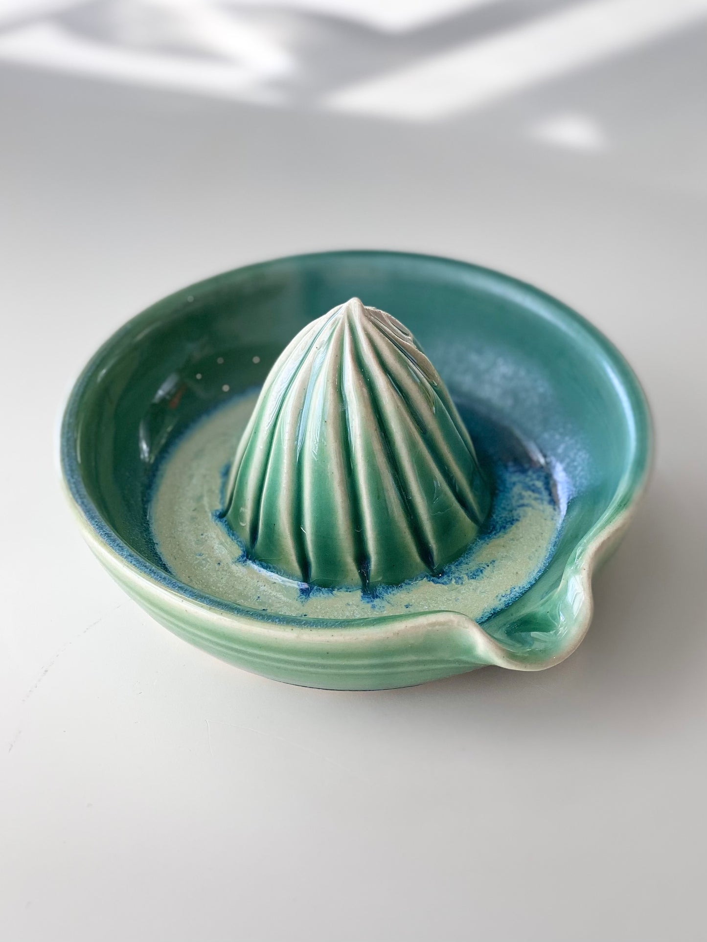 Citrus Juicer, no.46 (Normally $54, discounted for glaze drip and chip underneath)