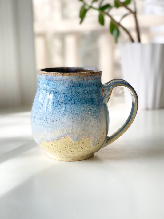 Blueberry Cream and Oatmeal Mug, 18oz, no.60
