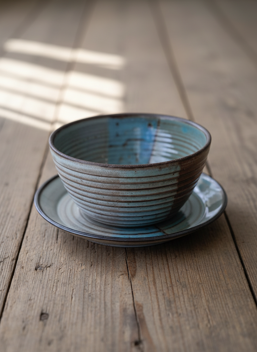 Lunch Set | Soup and Sandwich | Bowl and Plate, no.55