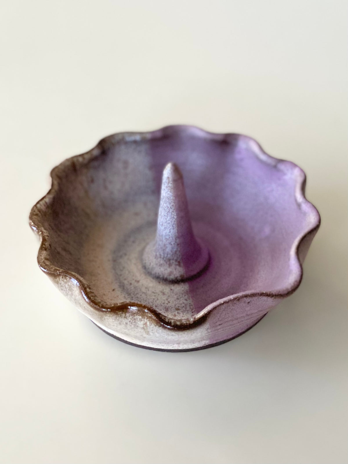 Pink Sierra Ring Dish, 5”w x2.75”ht, no.21