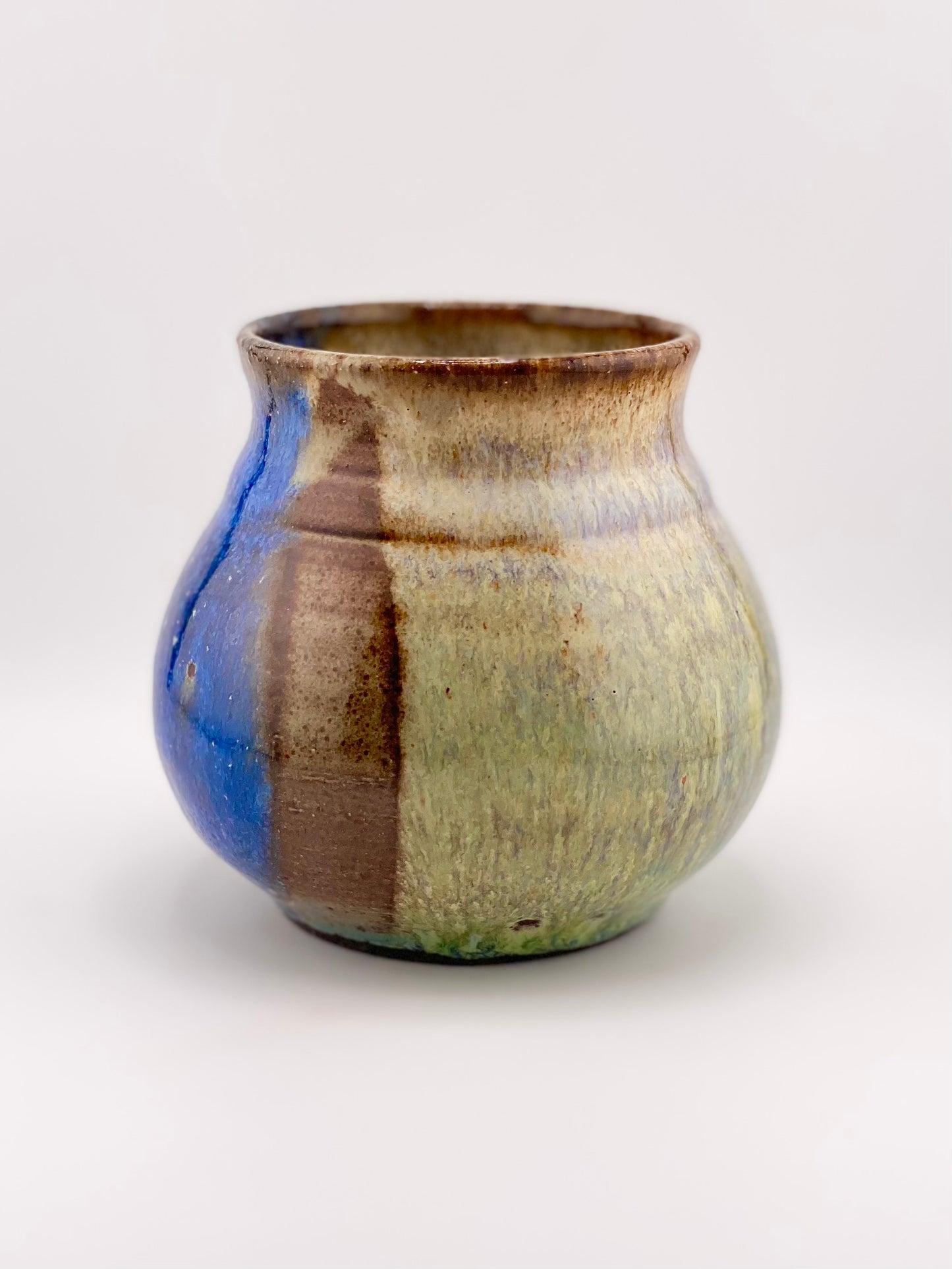 Blue and Cream Cup, 16oz no.10