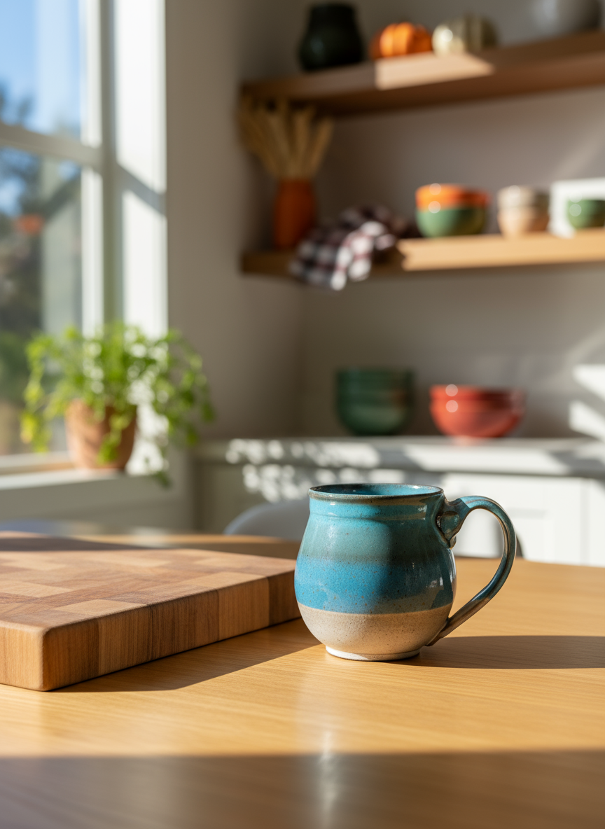 Seaside Truffle Mug, 14oz, no.6