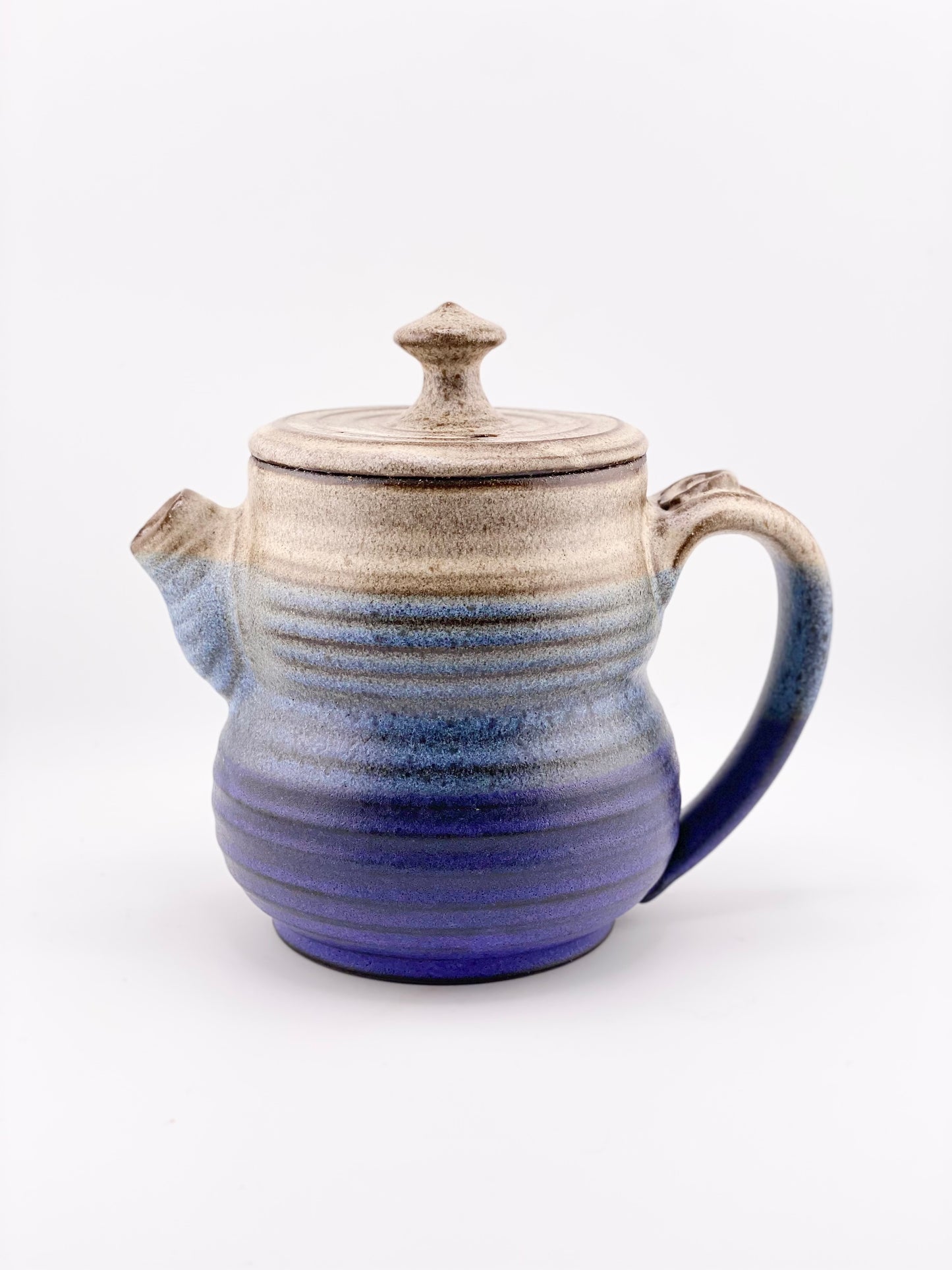 Night Solace Teapot, 20oz no.25 (slight discount due to vent hole in lid being filled in with glaze, normally $115)
