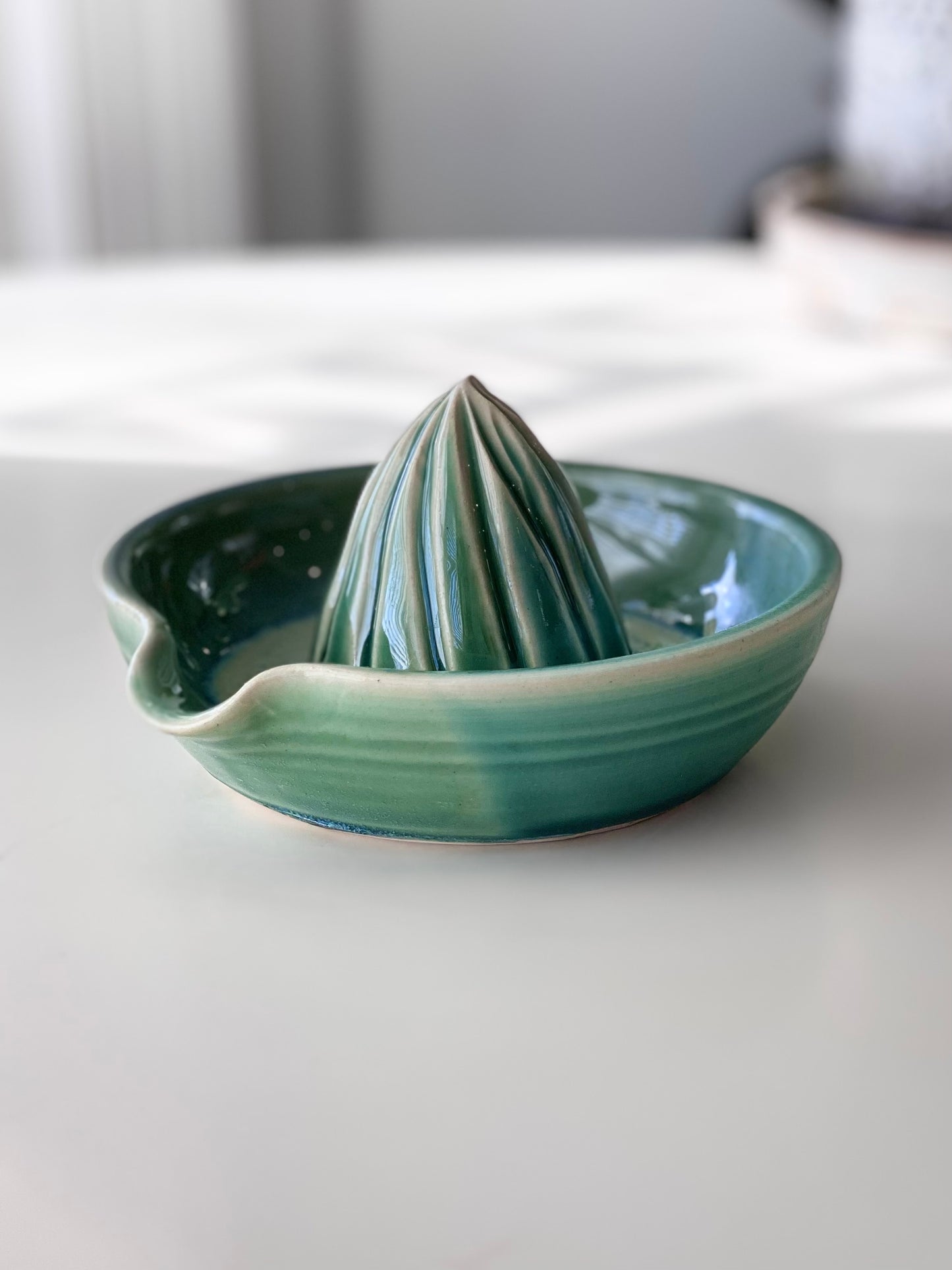 Citrus Juicer, no.46 (Normally $54, discounted for glaze drip and chip underneath)