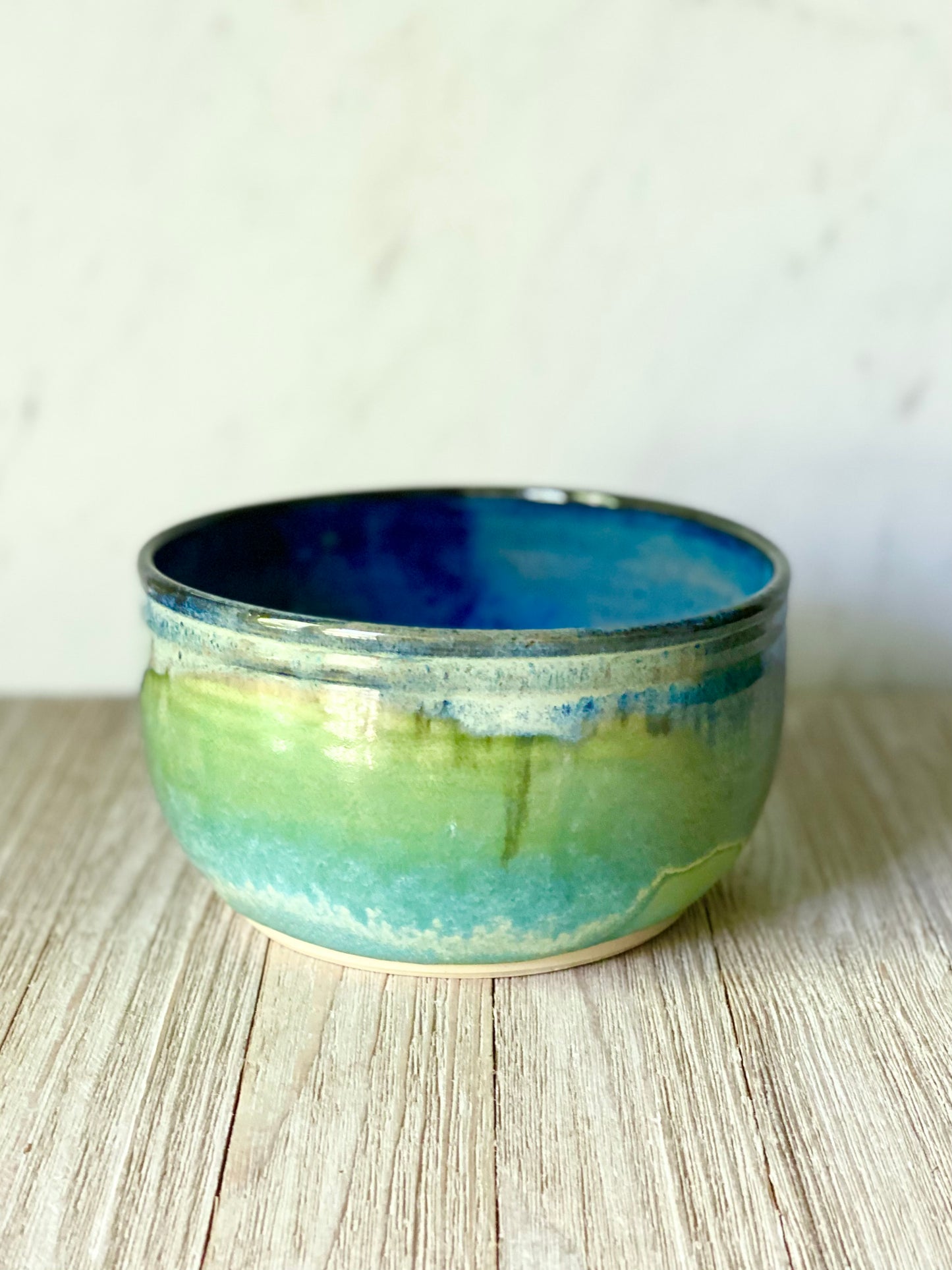 Blue Agate Bowl, 5.5”x3”