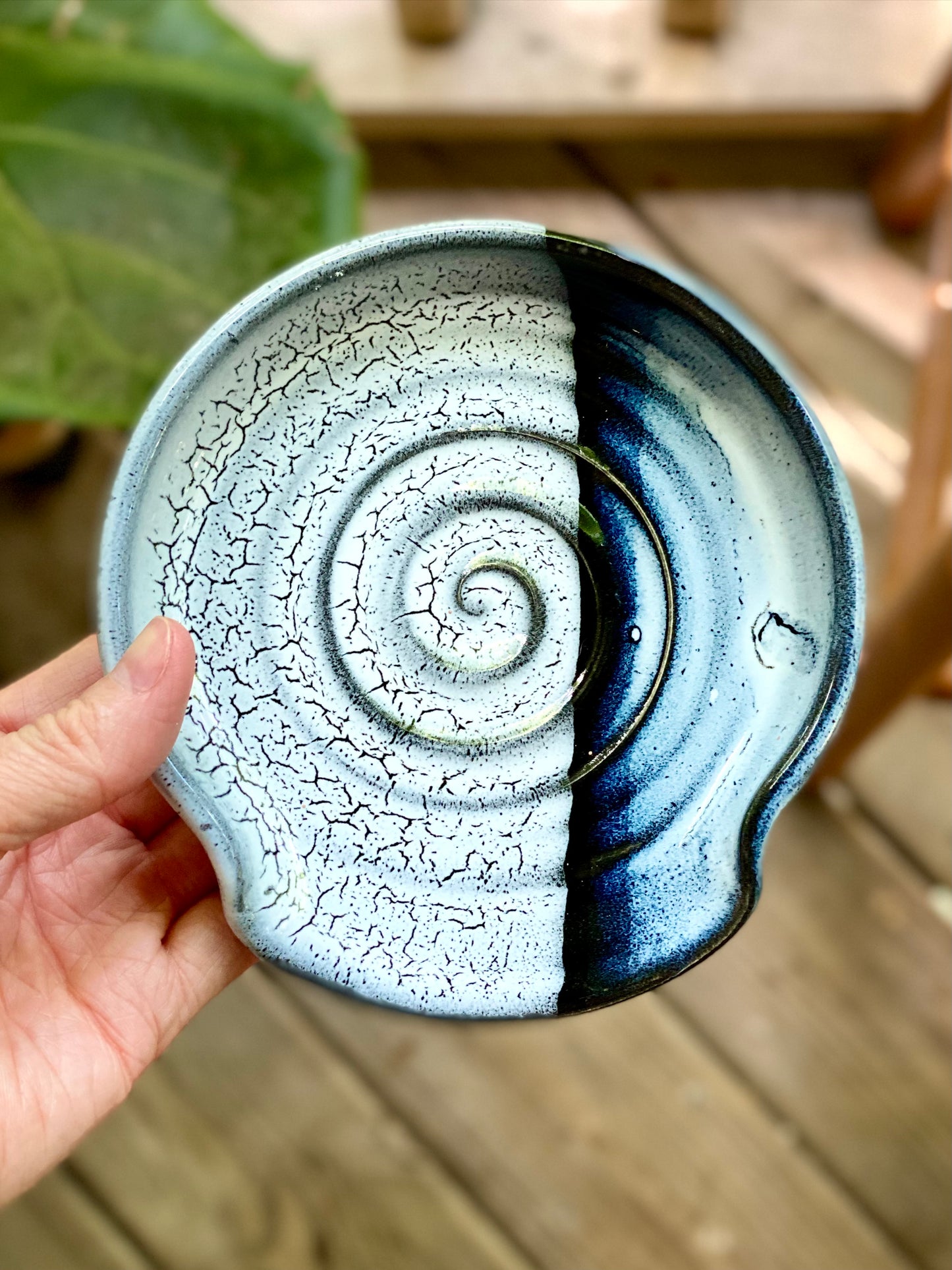Spoon Rest in Granite , 5.25” no.31