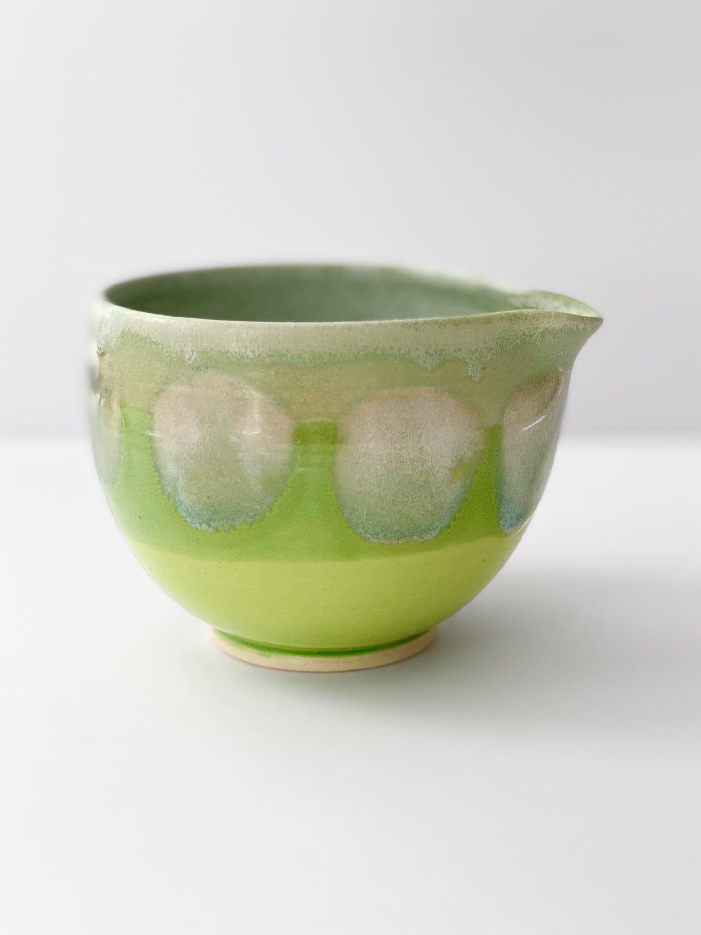 Green Opal Matcha Bowl / Mixing Bowl, 16oz, no.41