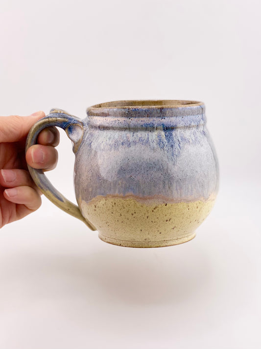 Blueberry Cream and Oatmeal Mug, 16oz, no.62