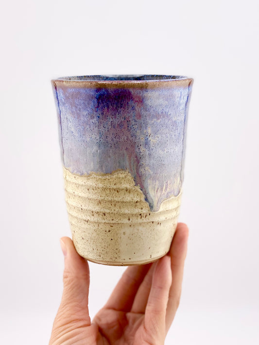 Lavender Vanilla Drip Tumbler, 10oz, no.68