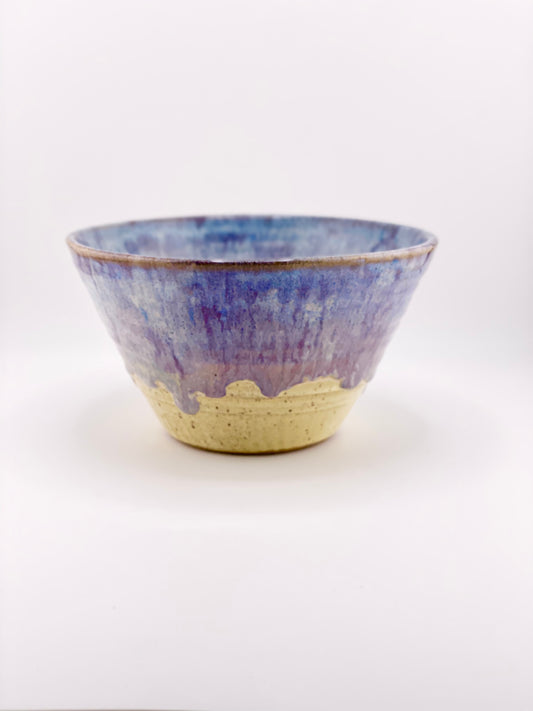 Lavender Vanilla Drip Soba / Ramen Bowl, 6.5”x 3.5”, no.67