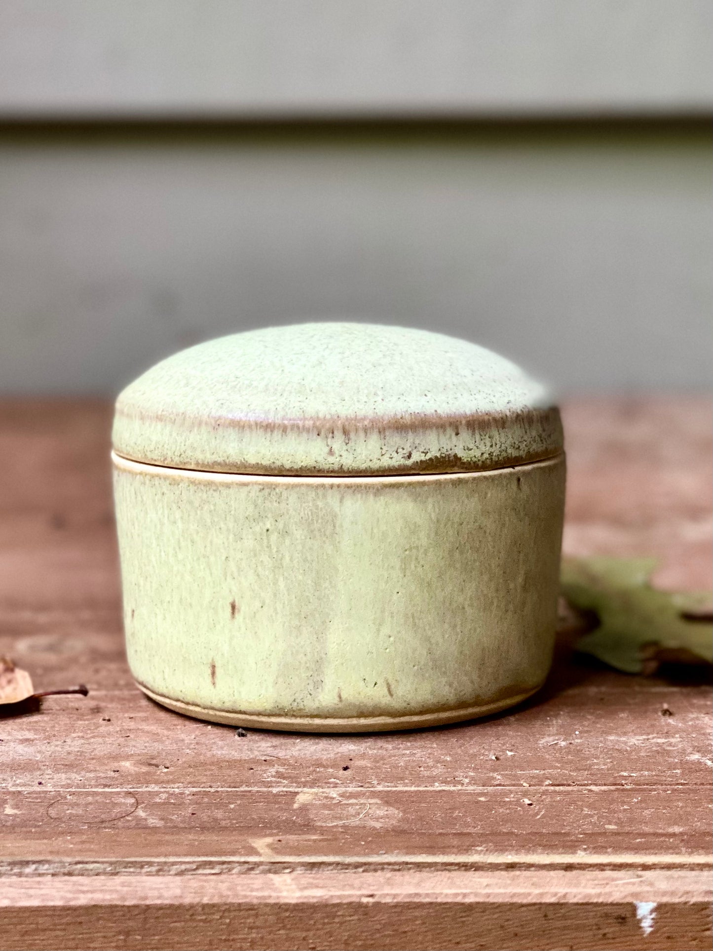 Herb Jar 2.75”ht x 3.25”w