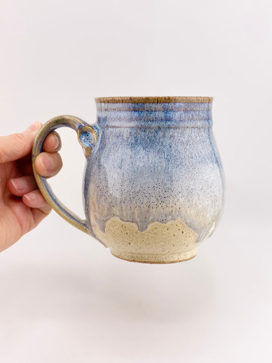 Blueberry Cream and Oatmeal Mug, 18oz, no.60