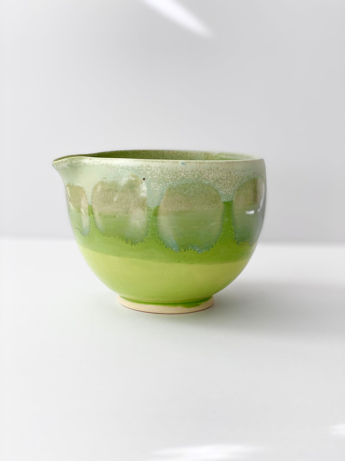 Green Opal Matcha Bowl / Mixing Bowl, 16oz, no.41