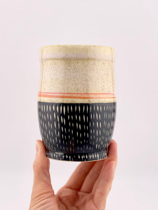 Carved Tumbler, 12oz, no.73