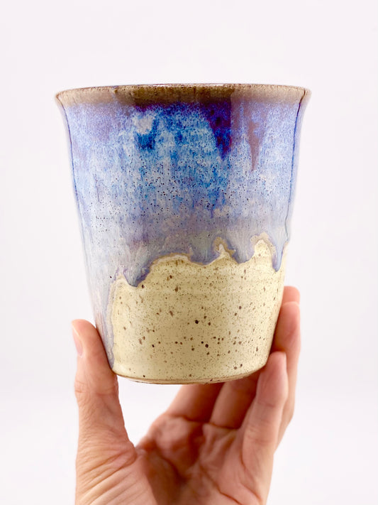 Lavender Vanilla Drip Tumbler, 10oz, no.66
