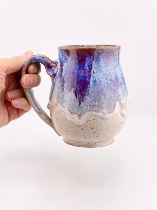 Lavender and Vanilla Drip Mug, 16oz, no.64