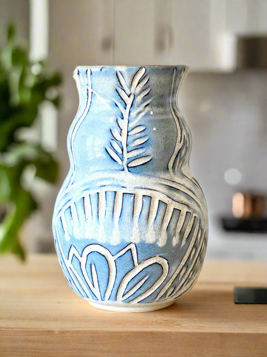 Vase, 6.25”ht